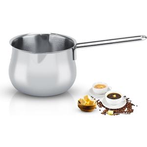 Butter Melting Pot, 28 OZ/800 ml Stainless Steel Small Pot, 304 Stainless Steel Butter Warmer Pan, Small Sauce Pan for Stove Top, Chocolate Melting, Coffee Tea Soup Warming