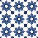 FloorPops Zellige Peel & Stick Floor Tiles, Blue (12-in by 12-in)