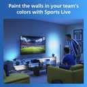 Philips Smart Lighting Gradient Floor Light, RGBIC LED, Multicolor Effects, Sync with TV and Music, Immersive Light, Easy Setup, Connected by WiZ, Compatible with Alexa, Google Home, Apple Home