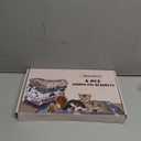 6 Pcs Absorbent Guinea Pig Blankets Washable Small Animal Fleece Bedding Cage Liners Reusable Pet Pee Pad Sleep Mat Pad Cover for Hamster Ferret Rabbit Chinchilla Hedgehog (16"x24") (Black)