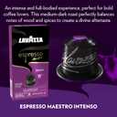 Lavazza Espresso Maestro Intenso Aluminum Capsules Compatible with Nespresso* Original Machines, Medium-Dark Espresso Roast, Arabica and Robusta (60 Capsules) (10 Count (Pack of 6))