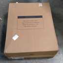 Loloi Layla Collection LAY-07 Blue/Tangerine 9'-0" x 12'-0" .13" Thick Area Rug, Soft, Durable, Vintage Inspired, Distressed, Low Pile, Non-Shedding, Easy Clean, Printed, Living Room Rug