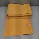 Amazon Basics Clasp Kraft Envelopes for Documents, Gummed Mailing Envelope, 9" x 12", 100-Pack