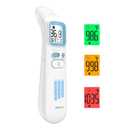 DrBash 3-in-1 Baby Thermometer for Ear, Forehead & Touchless, Infrared Thermometer for Adults and Kids, Fever Digital Thermometer with Fever Alert and Memory Recall