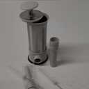 Sausage Stuffer Machine w/4 Stuffing Tubes, Meat Stuffer Sausage Filling, Homemade Manual Vertical Sausage Maker Tool Kit for Household Kitchen, 2.2 LBS Large Capacity