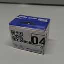 Brother Genuine P-Touch Btag BTAG231 Black on White Label Tape ~1/2in by 13.1ft (12mm x 4m). (Works Only with Brother PT-N10, PT-N20, PT-N25BT Label Makers)