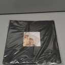 Lanpn Photo Album 8x8, Linen Hard Cover Acid Free Slip Slide in Photo Albums Sleeves Holds 50 Top Load Vertical Only 8x8 Pictures (Black)