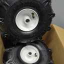 11*4.00-4 Tractor Tread Tire Rim with 3/4 Inch