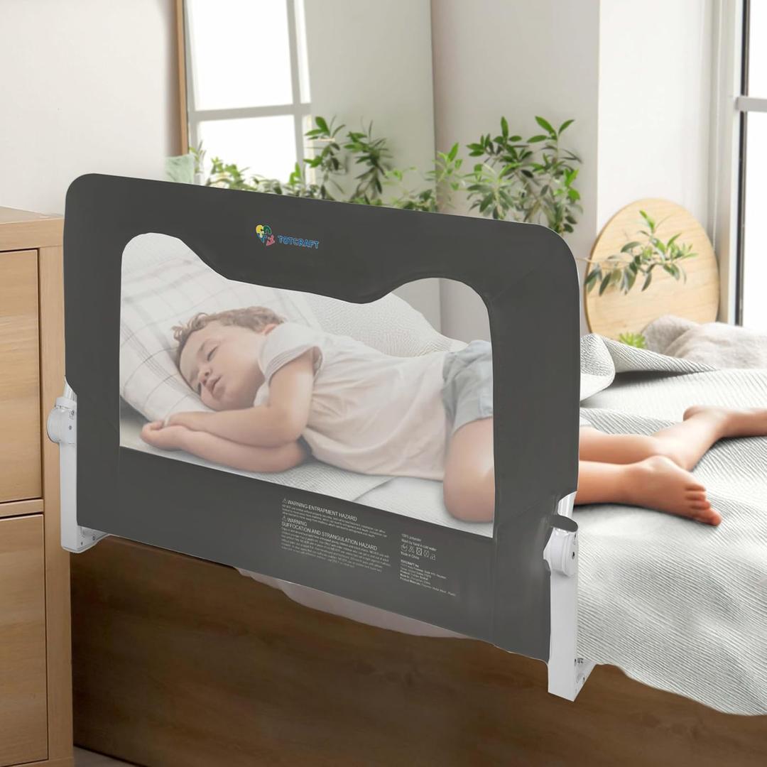Bed Safety Rails for Toddlers - Bed Rail Guard for Queen, King, Full Szie, Twin Mattress Bed (Grey, 35.5W*23.5H Inch (Regular Extra Tall)) Bed Safety Rails for Toddlers - Bed Rail Guard for Queen, King, Full Szie, Twin Mattress Bed (Grey, 35.5W*23.5H Inch (Regular Extra Tall))