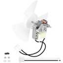 BCD-0388 Bathroom Exhaust Fan Motor Replacement and Blade Quiet 1.0 Sone, 50 CFM Ceiling Vent Fan Replacement for Mobile Home Use, Compatible with V2244-50, V2245-50 and V2262-50 Models