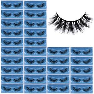APCYUST Lashes Mink Bulk Wholesale Lashes 5D Fluffy Eyelashes (Doll Eye 30 Pairs)