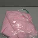 Popkozzi Pink Extra Long Shower Curtain: 84 Inch Long Waffle Weave Heavy Duty Fabric Shower Curtains for Girls Bathroom - 256 GSM Water Repellent Washable Thick Polyester Cloth Bath Curtain - 72x84