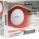 KIRKLAND Signature Three-Piece Urethane Cover (24 balls, White)