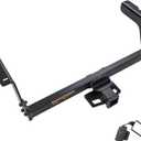 DBXB-RV Class 3 Trailer Hitch Standard 2-Inch Receiver, Compatible with 2018-2023 Subaru Crosstrek. Multi-Fit Hitch to Receive Ball Mount, Cargo Carrier, Bike Rack, Black Matte Powder Coated. 13382