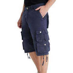 YGREYG Mens Cargo Shorts Long Capri Below The Knee Shorts 3/4 Relaxed Fit Long Shorts with Pockets (Blue, 30) YGREYG Mens Cargo Shorts Long Capri Below The Knee Shorts 3/4 Relaxed Fit Long Shorts with Pockets (Blue, 30)
