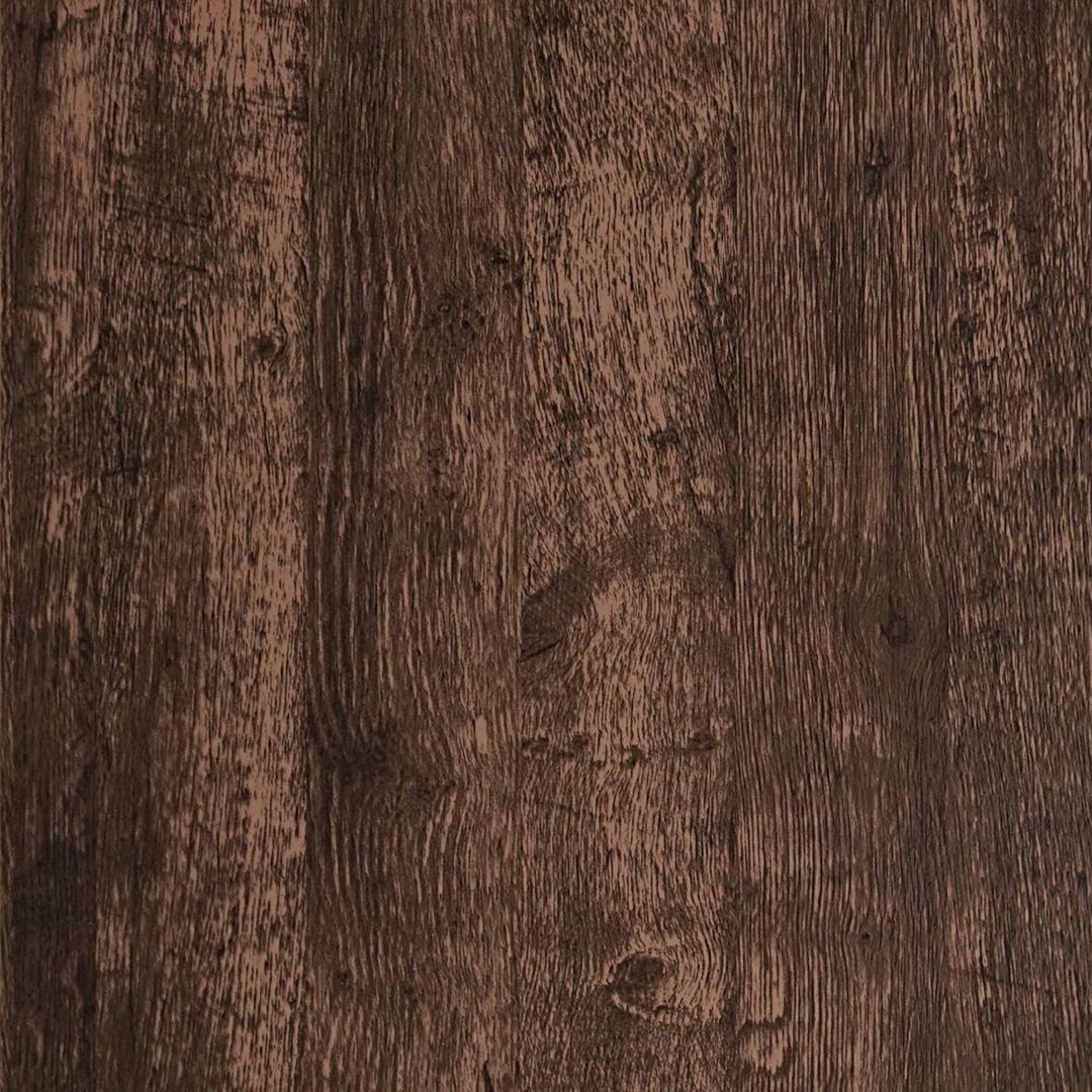 Dimoon 590''x17.7 Wood Contact Paper Dark Brown Wood Peel and Stick Wallpaper Thicken Waterproof Removable Wallpaper Plank Grain Rustic Self Adhesive Vintage Texture Cabinet Vinyl Roll