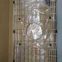 Sink Bottom Grid 24-1/8" x 12-5/8", Centered Drain with Corner Radius 1-1/2", Sink Protector Stainless Steel Material
