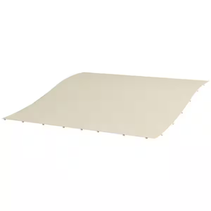 Pergola Canopy Replacement, Pergola Shade Cover for 10' x 10' Pergola, Beige
