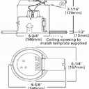 HALO Air tite Housing Remodel 5", Grey (E5RICAT) (6")