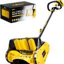 Cordless Snow Shovel, 20V Electric Snow Blower Compatible with De-Wait(No Battery), 13.5 Inch Cordless Snow Removal Shovel with Directional Plate - Yellow