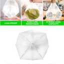 Small Clear Trash Bags FORID 2.6 Gallon Garbage Bags Wastebasket Bin Liners 220 Count Plastic Trash Bags for Bathroom Bedroom Office Garbage Can (220 count)