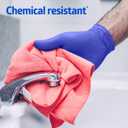 Medline FitGuard Touch Nitrile Exam Gloves, 300 Count, Small, Powder Free, Disposable, Not Made with Natural Rubber Latex, Excellent Sense of Touch for Medical Tasks, Durable for Household Chores