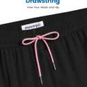maamgic 2 in 1 Mens Swim Trunks 7 Inch Swim Shorts Swim Suits Board Shorts (L)