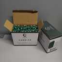 Candle Charisma 50 Green Spell Candles - 4" Unscented Paraffin Chime Candles, Smokeless & Dripless, Colored Candles, Long Burn Time 1/ 2 Inch Taper Candles for Rituals, Witchcraft and Parties