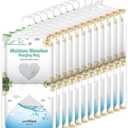 CANAGER Hanging Moisture Absorber-12 Packs, Hanging Dehumidifier Bags for Closet,Bedroom and kitchen,Fragrance Free,Moisture Absorb 12.5OZ
