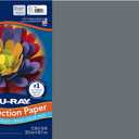 Tru-Ray Construction Paper, 50% Recycled, 12" x 18", Slate, Pack Of 50