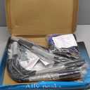 Ally Peaks Pull Up Bar for Doorway | Thickened Steel Max Limit 440 lbs Upper Body Fitness Workout Bar| Multi-Grip Strength for Doorway | Indoor Chin-Up Bar Fitness Trainer for Home Gym Portable (silver1)