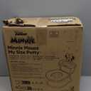 Bright Starts Disney Junior Minnie Mouse My Size Potty Training Toilet, Toddler Potty Chair with Flushing & Cheering Sounds, Removable Seat with Splash Guard & Handles, Ages 18+ Months, Up to 50 lbs