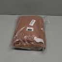 VitalCozy 6 Pcs Baby Muslin Hooded Bath Towels and Washcloths Muslin Cotton Hooded Baby Towels Absorbent Blankets for Gift Newborn Infant Shower (32 x 32 Inch,Brown,Coffee)