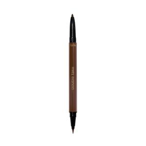 tarte double take eyeliner  2-in-1 Pencil Eyeliner for Bold All-Day Wear, Waterproof, Easy to Apply, Vegan, Cruelty-Free (brown)