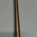 Ivilon Tension Curtain Rod - Spring Tension Rod for Windows or Shower, 36 to 54 Inch. Warm Gold