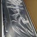 57x20" Full Length Mirror Over The Door or Freestanding/Wall Silver