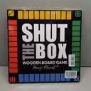Deluxe Original Shut The Box Game Wooden Math Dice Board Game 2-8 Players