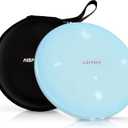 Bluetooth Conference Speakerphone M4 with AI Noise Reduction, AI Summaries, AI Transcription with 60-Language Support, 13FT 360 Voice Pickup,10-Hour Battery Life for Zoom and Teams, Blue