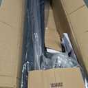 Muzata 10-15FT Modular Black Side Mount Cable Railing Kit 42 Inch 3 Stair Post Kit Complete Set Cable Railing System for Stairs Length Adjustable with Paper User Guide (No Handrail) RWF1 BA4L