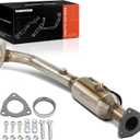 A-Premium Center Catalytic Converter Kit Direct-Fit Compatible with Honda CR-V CRV 2007 2008 2009 2.4L, EPA Compliant, Replace# 18160RZAA00