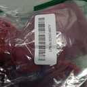 STOBAZA Large Red Velvet Bow Pendant Wall Hanging Festive Home Party Decor Elegant Christmas Wreath Bow Ornaments for Outdoor Indoor Display