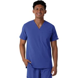 Wink Men's Men's V-Neck Scrub Top 4XL