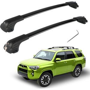 220lbs Roof Rack Cross Bars Compatible with Toyota 4Runner 2010-2024(NOT for 2025), Adjustable Aluminum Heavy Duty Lockable Crossbars for Rooftop Cargo Luggage