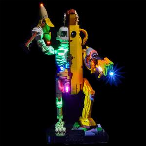 LED Lighting Set for Lego Fortnite Peely Bone 77072 Light kit Building Model(NOT Included The Model Set, Only Light kit)