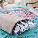 Vodolo Mahjong Rack with Pusher Storage Bag Size 22.7 * 6.5IN, Dustproof and Waterproof Mahjong 4 Rack Bag，Ideal for Mahjong Accessories and Gifts,Rack not inluded