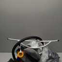 Baby Swing, Electric Infant Swing with Remote Control, 5 Speed Adjustable, Machine Washable Seat, 5 Point Safety Harness, Bluetooth Music, Portable Swing for Babies (Black)