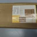 UNISHADES Cordless Bamboo Roman Shades for Windows, Blinds Size (27.5" W 64" H) Colour (Alpine Ivory)