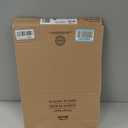 Bemis 7300SLEC Slow Close Toilet Seat, Easy Clean Hinges and Durable Plastic Seat, Made in USA, Elongated, White