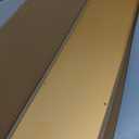 uxcell Door Kick Plate, 6 x 30 Inches Anodized Aluminum Kick Plate Door Plate, 1.5mm (1/16 Inch) Thickness, for Exterior Front Door or Back Door, Copper Gold (Single Pack)