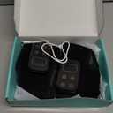 2Pcs Foot Massager,Feet Massager, 3-in-1 Foot Advanced Renew Triple Method Massager, Wireless Portable for Home/Office/Travel, 3-Speed & 5-Temperature(Black)